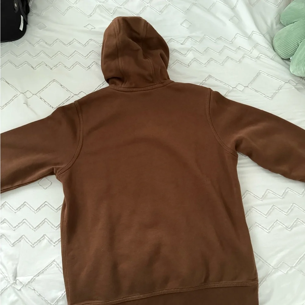 Nike Brown Pull over hoodie - Picture 2 of 4
